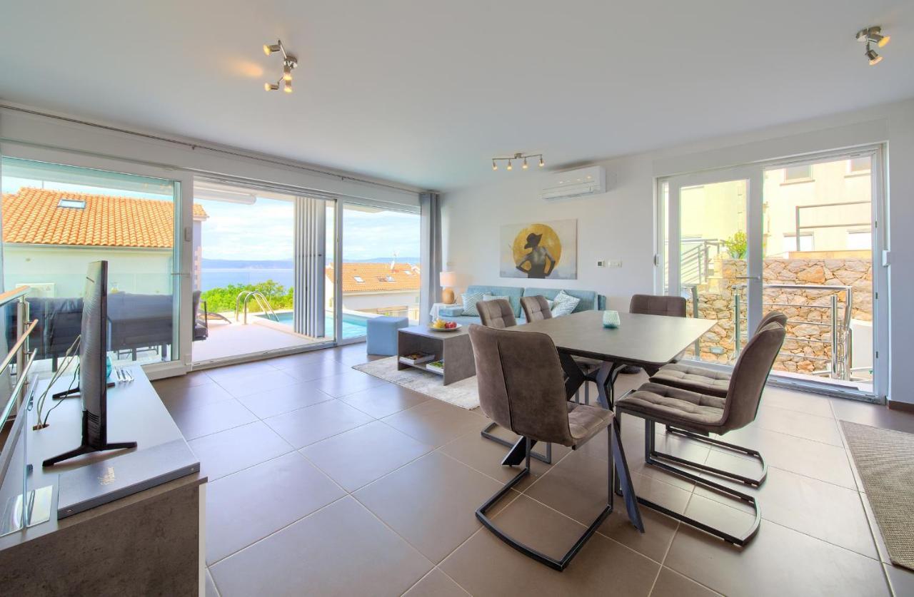 Villa Solis Lacus Modern Apartment - Private Heated Pool - Smart Tv Sky X - Free Parking 奈维斯 外观 照片