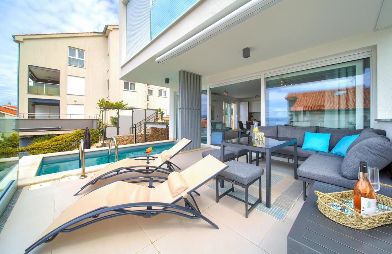 Villa Solis Lacus Modern Apartment - Private Heated Pool - Smart Tv Sky X - Free Parking 奈维斯 外观 照片